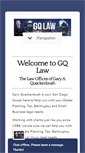 Mobile Screenshot of gqlaw.com